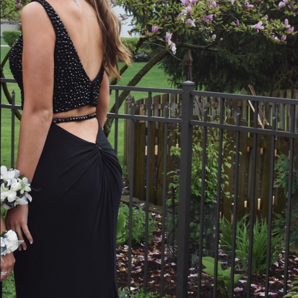 Sherri Hill Two Piece Prom Dress